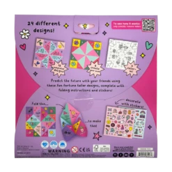 D.I.Y. Fortune Tellers | OOLY(D I Y Fortune Tellers Ooly) -Curious Bear Toys Store OOLY DIY Fortune Tellers Activity Kit Packaging Back