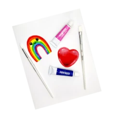 Paintology Acrylic Paints - Classic Colors | OOLY(Paintology Acrylic Paints Classic Colors Ooly) -Curious Bear Toys Store OOLY Paintology Acrylic Paint Set Classic Colors Rainbow Heart