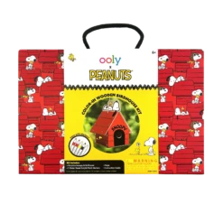 OOLY X Peanuts: Color'in Wooden Birdhouse Kit | OOLY(Ooly X Peanuts Colorin Wooden Birdhouse Kit Ooly)