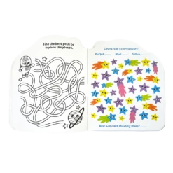 Playful Pages Activity Book - Pets In Space | OOLY(Playful Pages Activity Book Pets In Space Ooly) -Curious Bear Toys Store OOLY Playful Pages Activity Book Games Coloring Stickers Pets In Space Maze