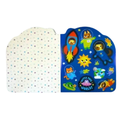 Playful Pages Activity Book - Pets In Space | OOLY(Playful Pages Activity Book Pets In Space Ooly) -Curious Bear Toys Store OOLY Playful Pages Activity Book Games Coloring Stickers Pets In Space Stickers