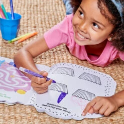 Playful Pages Activity Book - Unicorn Party! | OOLY(Playful Pages Activity Book Games Coloring Stickers Unicorn Party Ooly) -Curious Bear Toys Store OOLY Playful Pages Activity Book Games Coloring Stickers Unicorn Party Girl Drawing