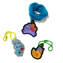 Shrink-Its! D.I.Y. Shrink Art Kit - Garden Pals | OOLY(Shrink Its D I Y Shrink Art Kit Garden Pals Ooly) -Curious Bear Toys Store OOLY Shrink its DIY Shrink Art Kit Garden Pals Completed Charms