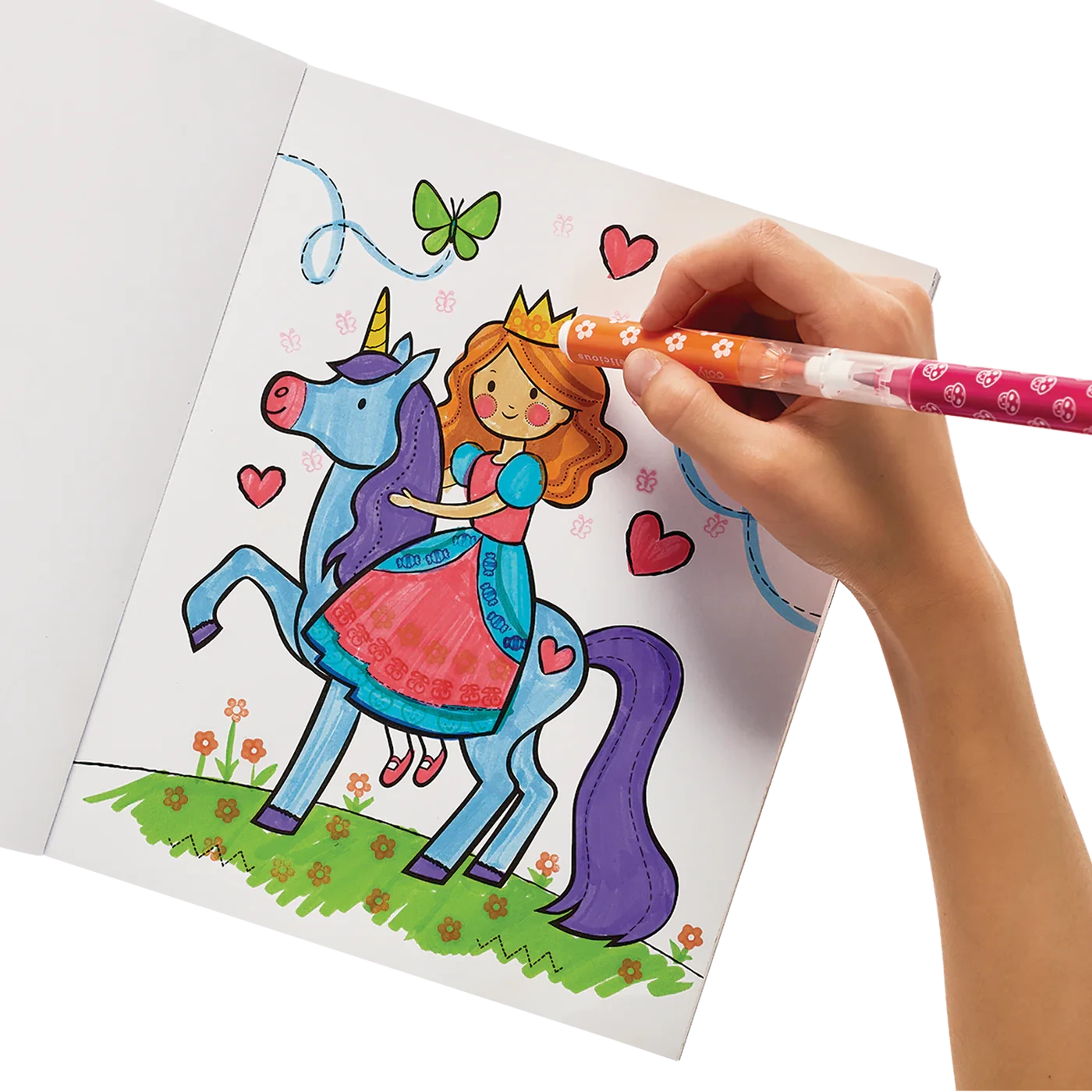 Stampables Double-Ended Stamp & Brush Markers - Set Of 18 | OOLY(Stampables Double Ended Stamp Brush Markers Set Of 18 Ooly) - Image 8