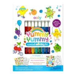 Yummy Yummy: Scented Coloring Kit | OOLY(Yummy Yummy Scented Coloring Kit Ooly)