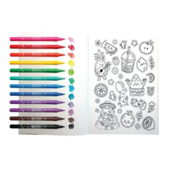 Yummy Yummy: Scented Coloring Kit | OOLY(Yummy Yummy Scented Coloring Kit Ooly) -Curious Bear Toys Store OOLY Yummy Yummy Scented Coloring Kit Markers Stickers Coloring BookS1 3000px