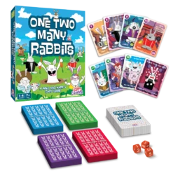 One Two Many Rabbits Game | Happy Camper(One Two Many Rabbits Game Happy Camper) -Curious Bear Toys Store OTMR Product