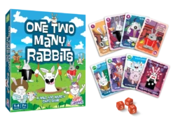 One Two Many Rabbits Game | Happy Camper(One Two Many Rabbits Game Happy Camper) -Curious Bear Toys Store OTMR Product 2