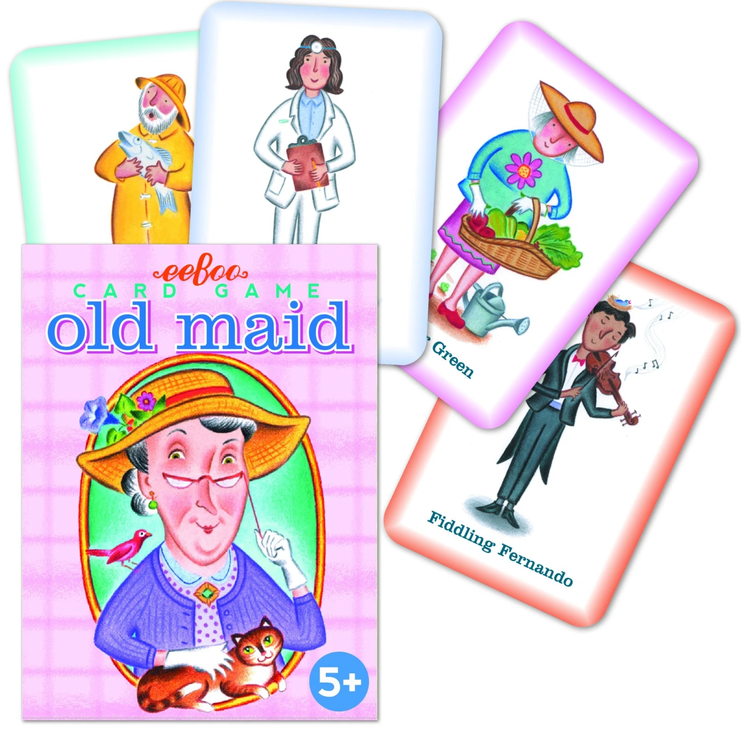Eeboo Old Maid Playing Cards(Old Maid Playing Cards) 2 Eeboo Old Maid Playing Cards(Old Maid Playing Cards) - Image 2