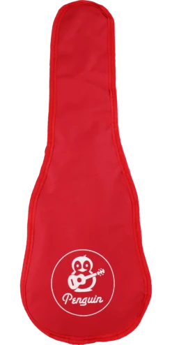 Penguin Tropical Tomato Red Ukulele, Soprano | Amahi - LOCAL PICK UP ONLY(Penguin Tropical Tomato Red Ukulele Soprano Amahi) -Curious Bear Toys Store PGUKRD Bag