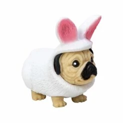 Party Puppies | Schylling(Party Puppies) 32 Party Puppies | Schylling(Party Puppies) -Curious Bear Toys Store PTPA Party Puppies Item Pug Bunny 3Q Right web