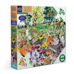 Edible Mushrooms 500 Pieces Puzzle | EeBoo(Edible Mushrooms 500 Oct Puzzle Eeboo)