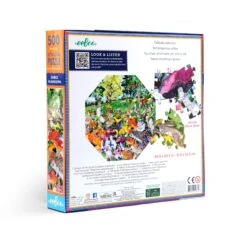 Edible Mushrooms 500 Pieces Puzzle | EeBoo(Edible Mushrooms 500 Oct Puzzle Eeboo) -Curious Bear Toys Store PZFOEM 689196516306 2