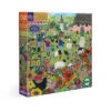 Village Orchard 1000 Sq Puzzle | EeBoo(Village Orchard 1000 Sq Puzzle Eeboo)