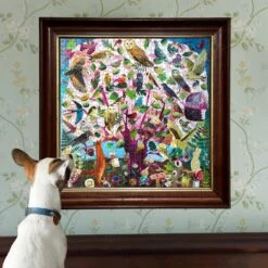 Parliament Of Owls 1000 Piece Puzzle | EeBoo(Parliament Of Owls 1000 Piece Puzzle Eeboo) -Curious Bear Toys Store PZTOWL 689196521324 5