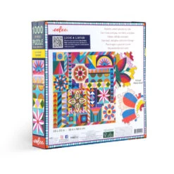 Sunshine Garden 1000 Piece Puzzle | EeBoo(Sunshine Garden 1000 Piece Puzzle Eeboo) -Curious Bear Toys Store PZTSNG 689196521041 2