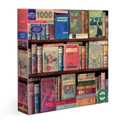 Vintage Library 1000 Piece Puzzle | EeBoo(Vintage Library 1000 Piece Puzzle Eeboo)