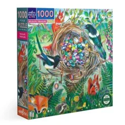 Wildlife Treasure 1000 Piece Puzzle | EeBoo(Wildlife Treasure 1000 Piece Puzzle Eeboo)