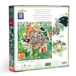 Wildlife Treasure 1000 Piece Puzzle | EeBoo(Wildlife Treasure 1000 Piece Puzzle Eeboo) -Curious Bear Toys Store PZTWDT 689196516023 2 copy