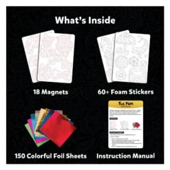 Foil Fun - Pretty Patterns | Skillmatics(Foil Fun Pretty Patterns Skillmatics) -Curious Bear Toys Store PrettyPatterns2