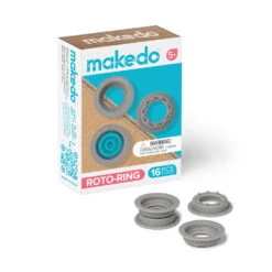 Roto-Ring | Makedo(Roto Ring Makedo) -Curious Bear Toys Store ROTO RING Spill Makedo 2024 white