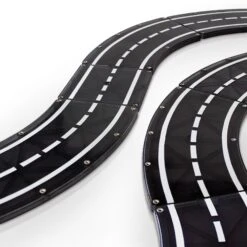 XTRAS Roads 12-Piece Set | Magna-Tiles(Xtras Roads 12 Piece Set) -Curious Bear Toys Store Roads Listing Images 1