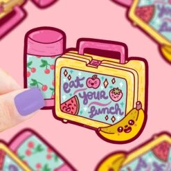 Eat Your Lunch Vinyl Sticker | Turtle's Soup(Eat Your Lunch Vinyl Sticker Turtles Soup)