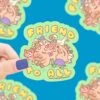 Friend To All Vinyl Sticker | Turtle's Soup(Friend To All Vinyl Sticker Turtles Soup)