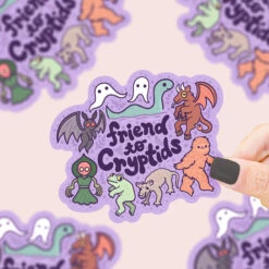 Friend To Cryptids Vinyl Sticker | Turtle's Soup(Friend To Cryptids Vinyl Sticker Turtles Soup)