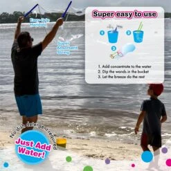 WOWmazing Giant Bubble Space Kit | South Beach Bubbles(Wowmazing Giant Bubble Space Kit South Beach Bubbles) -Curious Bear Toys Store SBB106 5