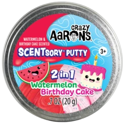 Mashups Scentsory Duos Thinking Putty Tin(Mashups Scentsory Duos Tin) -Curious Bear Toys Store SCENTsory Duos WatermelonBirthdayCake