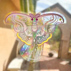 Moth Suncatcher Sticker | Turtle's Soup(Moth Suncatcher Sticker Turtles Soup)