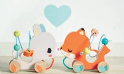 Animal Baby Looping Pull Toy | Janod(Animal Baby Looping Pull Toy Janod)