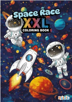 Space Race XXL Coloring Book | Nova Toys - LOCAL PICKUP ONLY(Space Race Xxl Coloring Book Nova Toys Local Pickup Only)