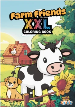 Farm Friends XXL Coloring Book | Nova Toys - LOCAL PICKUP ONLY(Farm Friends Xxl Coloring Book Nova Toys Local Pickup Only)