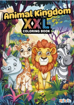 Animal Kingdom XXL Coloring Book | Nova Toys - LOCAL PICKUP ONLY(Animal Kingdom Xxl Coloring Book Nova Toys Local Pickup Only)