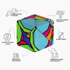 Shashibo Art Worx Series Stand Glass | Fun In Motion Toys(Shashibo Art Worx Series Stand Glass Fun In Motion Toys) -Curious Bear Toys Store StainedGlass copy