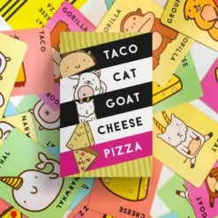 Taco Cat Goat Cheese Pizza | Dolphin Hat Games(Taco Cat Goat Cheese Pizza) -Curious Bear Toys Store TCGCP Amazon Retail Original LOW RES scaled 1