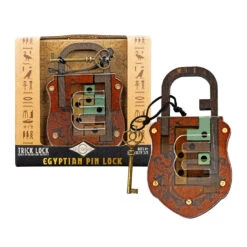 Egyptian Pin Lock | Project Genius(Egyptian Pin Lock Project Genius) -Curious Bear Toys Store TG467 Pin Lock OOBHERO