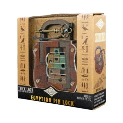 Egyptian Pin Lock | Project Genius(Egyptian Pin Lock Project Genius) -Curious Bear Toys Store TG467 Pin Lock RFIP