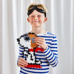 Peanuts© Puzzle By Number - Flying Ace 275 Pc Tube | Plus-Plus(Peanuts Puzzle By Number Flying Ace 275 Pc Tube Plus Plus) -Curious Bear Toys Store TUB05219 275pc Flying Ace Lifestyle3 LoRes 250501