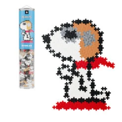 Peanuts© Puzzle By Number - Flying Ace 275 Pc Tube | Plus-Plus(Peanuts Puzzle By Number Flying Ace 275 Pc Tube Plus Plus)