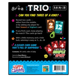 Trio | Happy Camper(Trio Happy Camper) -Curious Bear Toys Store TrioBox BACK