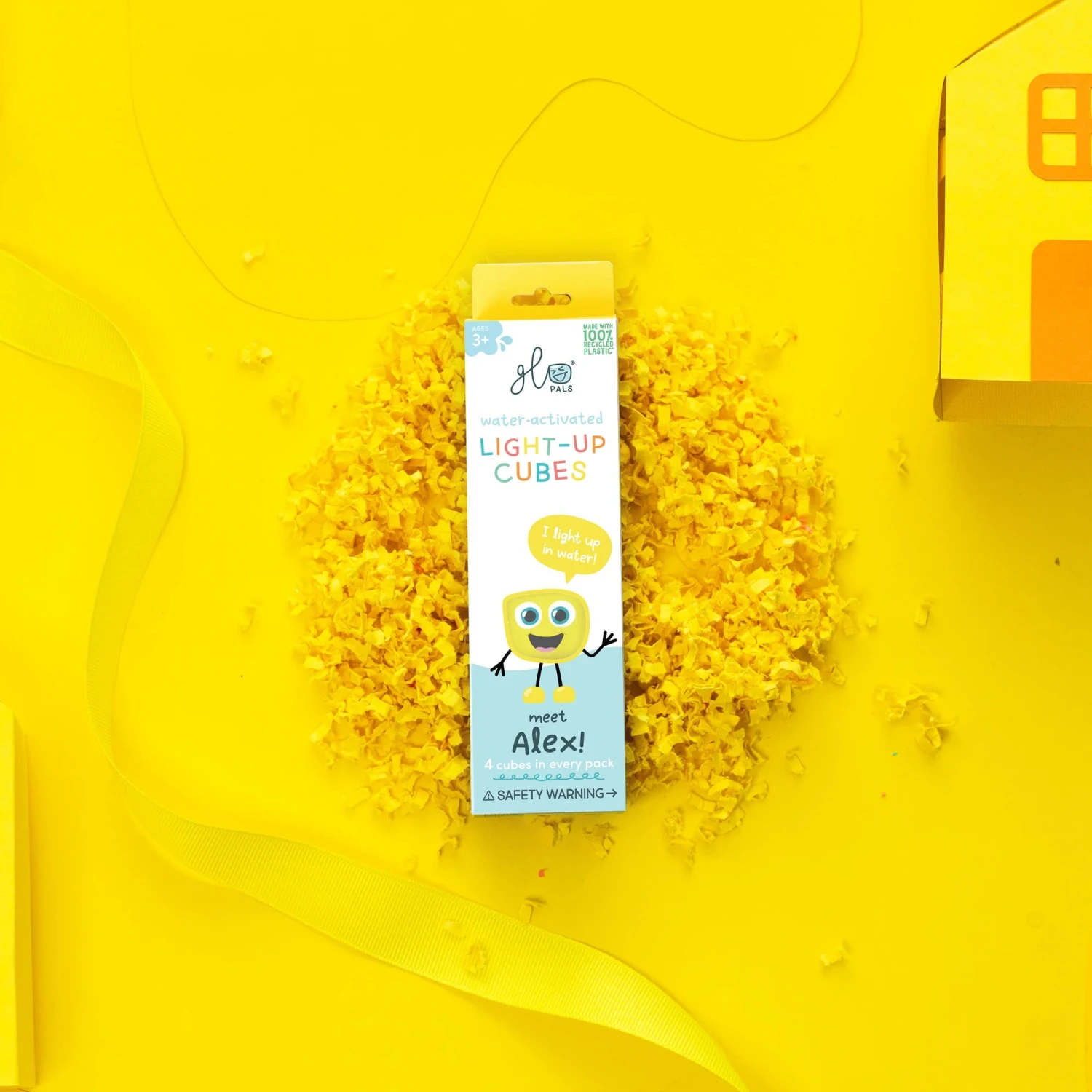 Alex Light Up Cubes - NEXT GEN | Glo Pals(Yellow Glo Pals 4 Pack Alex Next Gen) 6 Alex Light Up Cubes - NEXT GEN | Glo Pals(Yellow Glo Pals 4 Pack Alex Next Gen) - Image 6