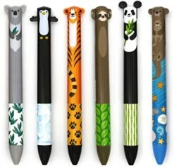 Cute Creatures - Two Click Color Pens | SNIFTY(Twice As Nice Animals Two Click Color Pens)