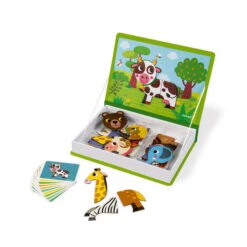 Animals Magneti'Book | Janod(Animals Magnetibook) -Curious Bear Toys Store animals magneti book3