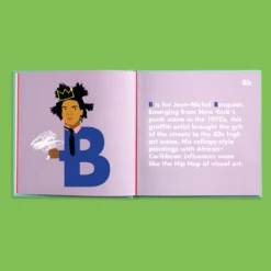Art Legends Alphabet Book(Art Legends Alphabet Book) 11 Art Legends Alphabet Book(Art Legends Alphabet Book) -Curious Bear Toys Store art b