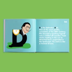 Art Legends Alphabet Book(Art Legends Alphabet Book) 15 Art Legends Alphabet Book(Art Legends Alphabet Book) -Curious Bear Toys Store art d