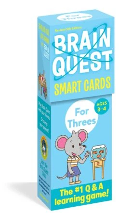 Brain Quest For Threes Smart Cards Revised 5th Edition(Brain Quest For Threes Smart Cards Revised 5th Edition)