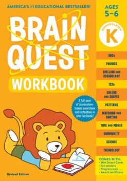 Brain Quest Workbook: Kindergarten Revised Edition(Brain Quest Workbook Kindergarten Revised Edition)